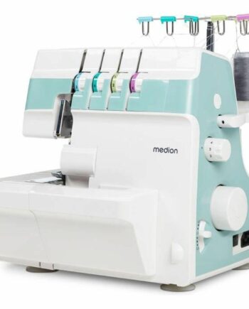 Overlock Symaskine Medion Hvid Med Led Lys