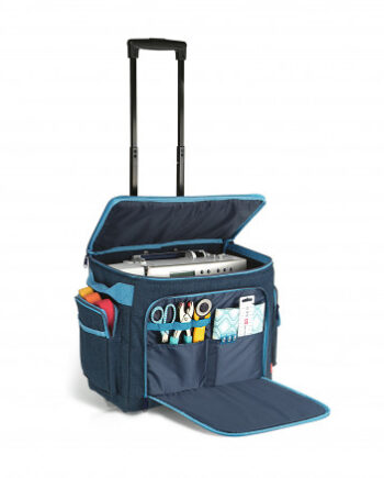 Prym Symaskine Trolley Taske Jeansblå Bomuld 44x22x36cm